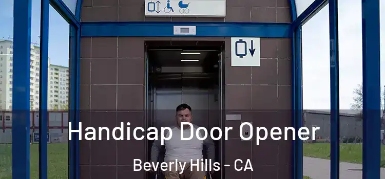 Handicap Door Opener Beverly Hills - CA
