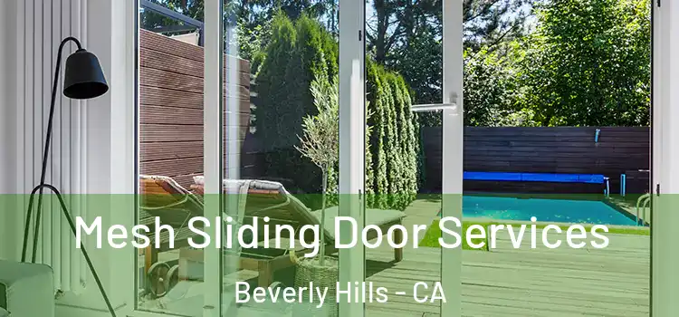 Mesh Sliding Door Services Beverly Hills - CA