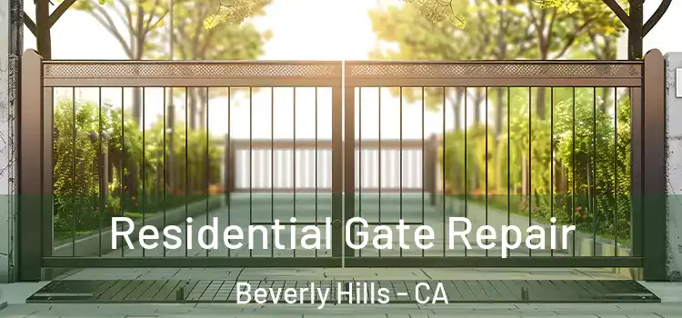 Residential Gate Repair Beverly Hills - CA