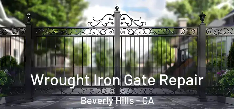 Wrought Iron Gate Repair Beverly Hills - CA